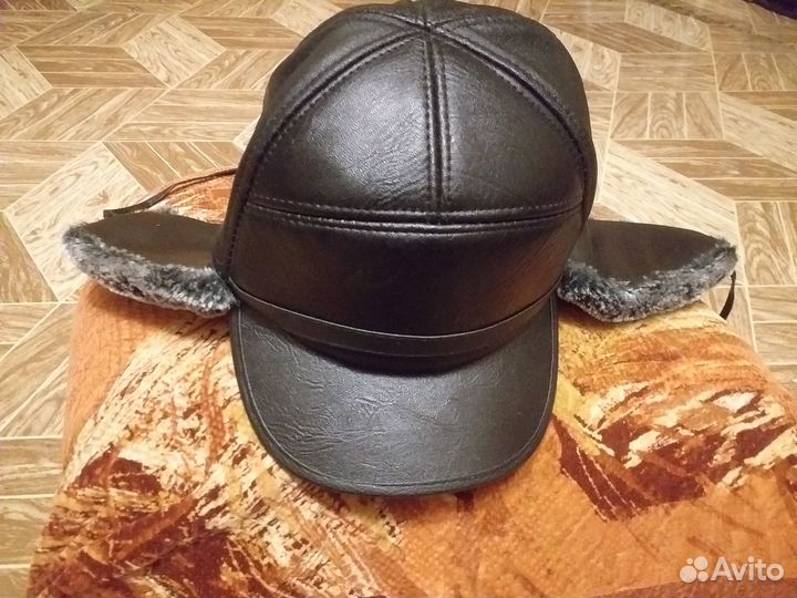 Мужская шапка,шапка ушанка