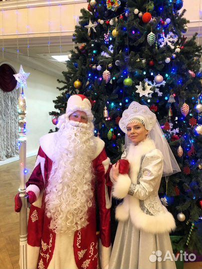 Дед Мороз и Снегурочка. Артисты театра