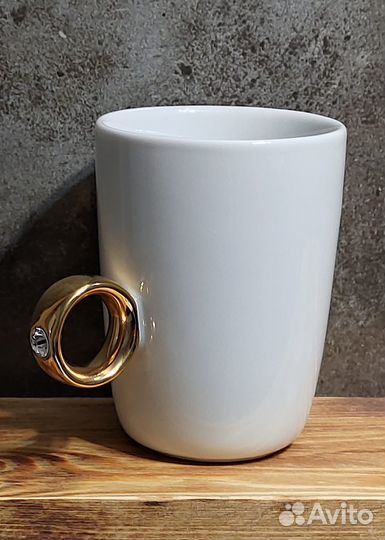 Кружка с кольцом 250 мл, новая