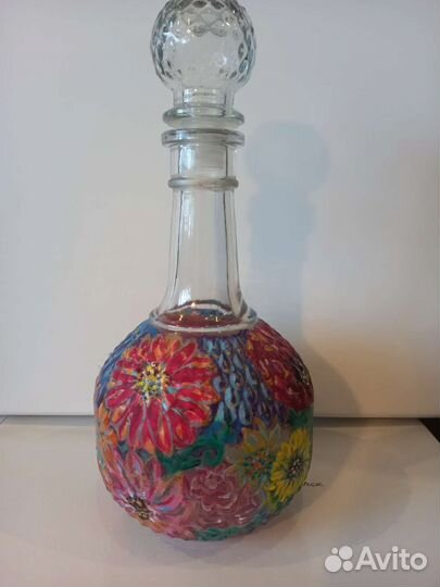 Стеклянная бутылка 0,5 л для домашней наливочки