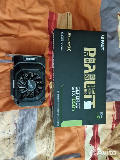 Видеокарта gtx 1050 ti 4gb palit