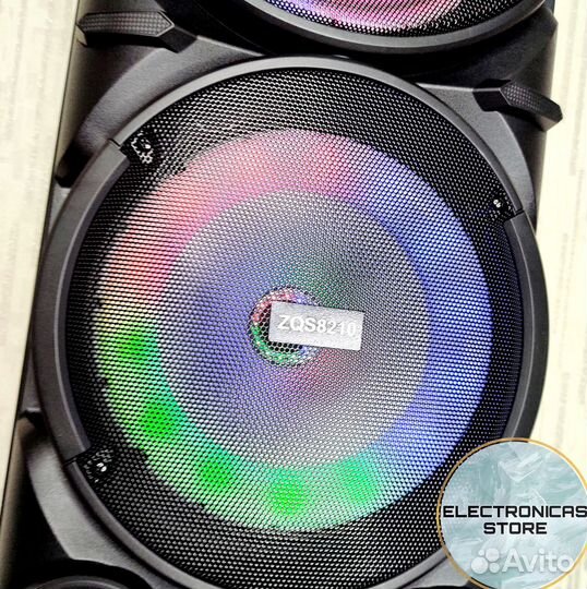 Музыкальная Колонка Bluetooth ZQS-8210 с Подсве