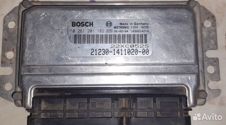 Эбу мозги на ваз январь Bosch 21230-21126