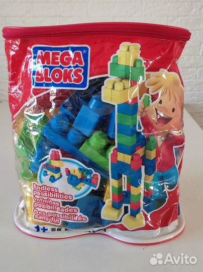 Конструктор mega bloks 80 деталей