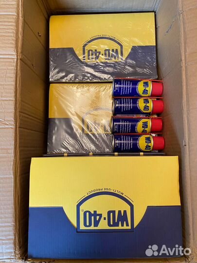 Cмазка WD-40 Ящик 24 шт