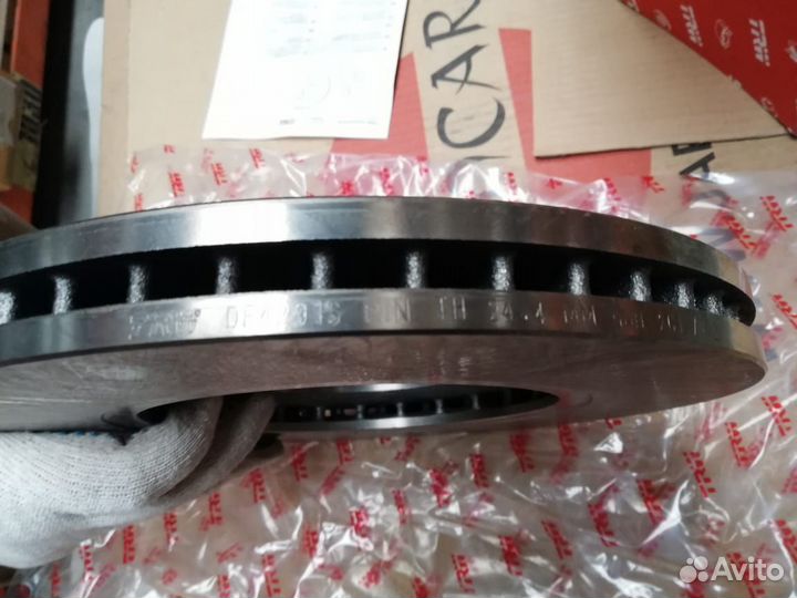 Диск тормозной TRW Hyundai Santa Fe DF4291