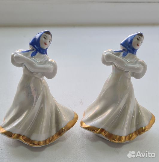 Статуэтка фарфор Плясунья Дулево СССР