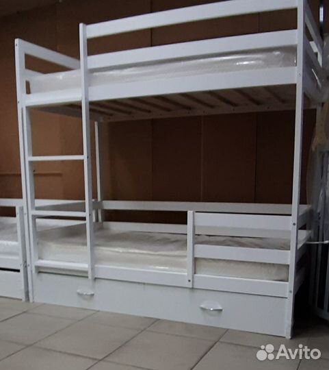 Двухъярусная подростковая/детская кровать 180х90