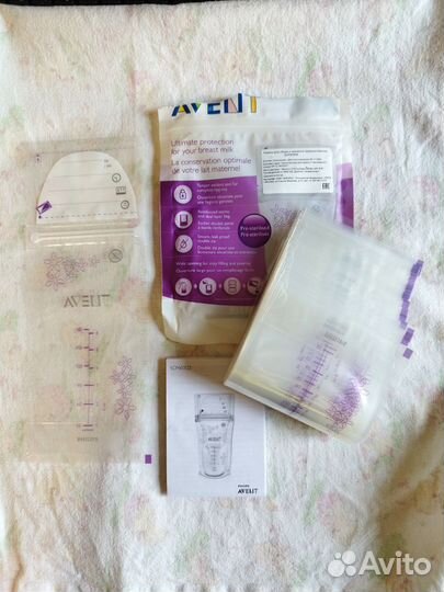 Пакеты для сцеживания и хранения грудного молока