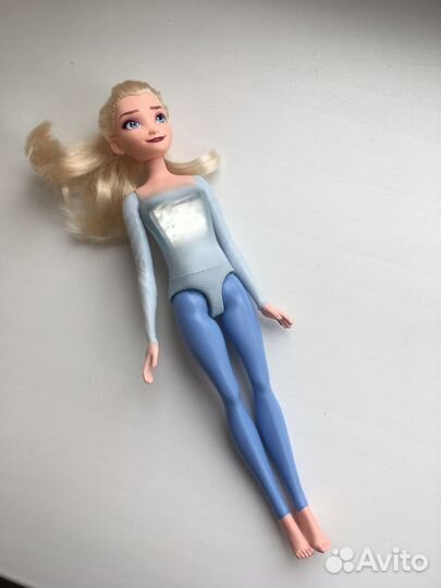 Кукла Hasbro Frozen 2 Морская Эльза + тарелка