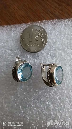 Серьги кольца кулоны