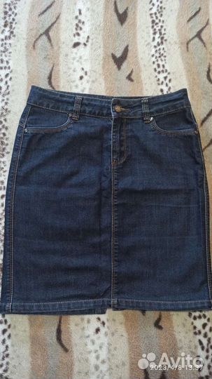 Джинсовая юбка viсtoria becham