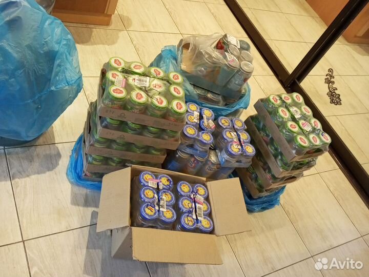 Баночки из под детского питания