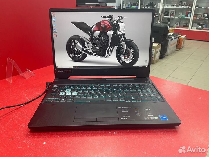 Игровой ноутбук Asus Core i5 11400H, RTX 3050 Ti