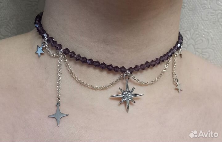 Ожерелье-чокер Фейры (Двора Ночи)