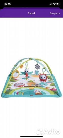 Развивающий коврик tiny love