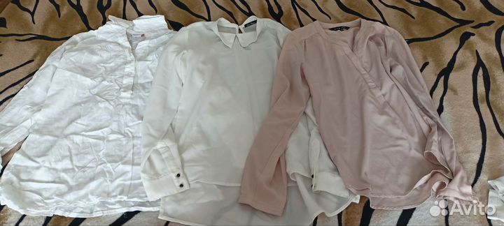 Женские вещи пакетом 42 44 блузки