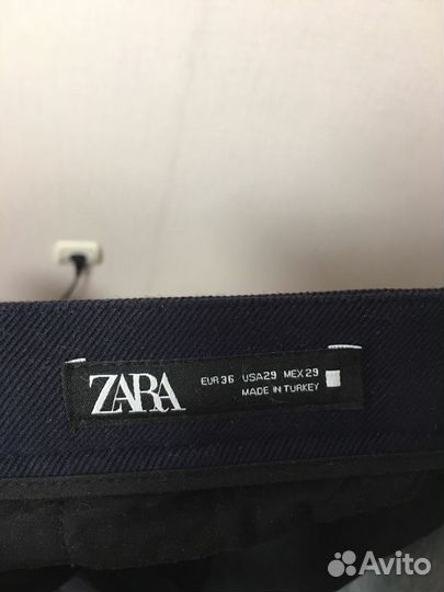 Брюки zara мужские новые