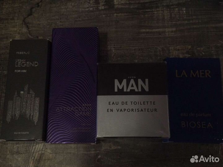 Парфюмерная вода avon, faberlic мужские