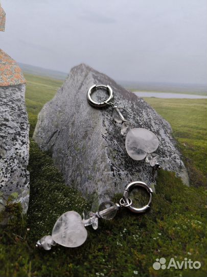 Серьги «Валентинки»