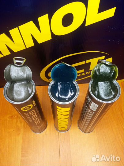 Смазка в тубах в ведрах синяя Mannol Ер2 Mp2 Lc2