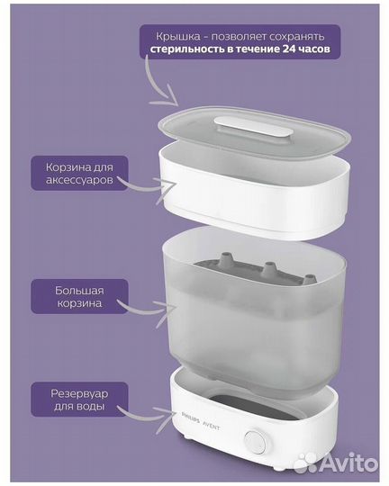 Стерилизатор Philips avent SCF291/00