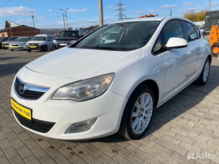 Opel Astra 1.6 AT, 2012, 169 107 км