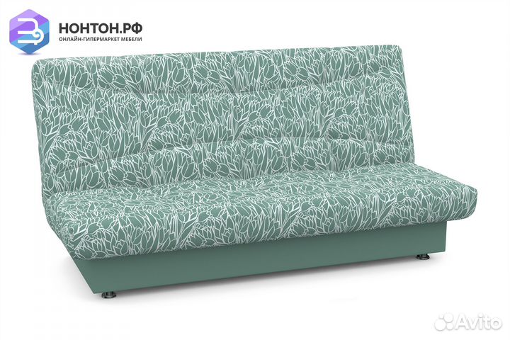 Диван книжка Финка nova с принтом цветы