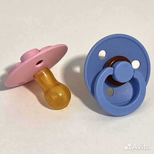 Соски пустышки bibs (0-6 мес) новые (остатки)