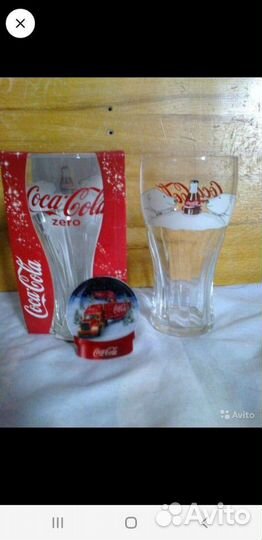 Бокалы Coca Cola