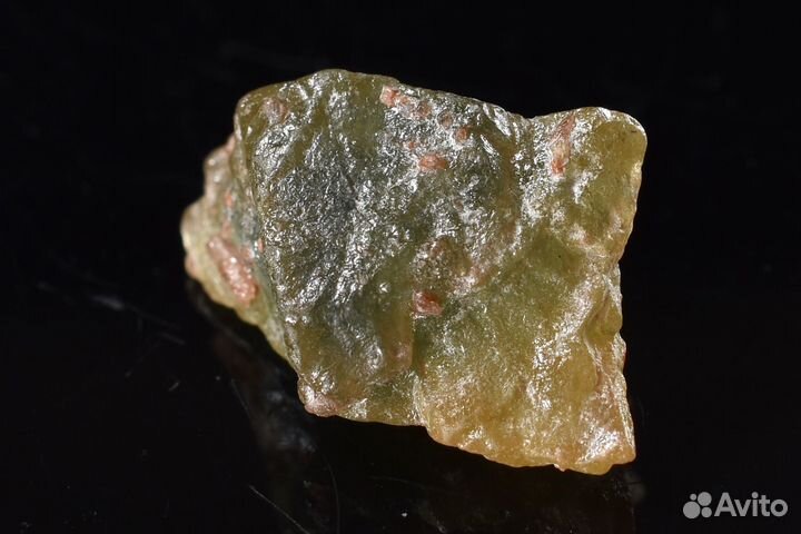 Зеленый сапфир, циркон. Лот №897