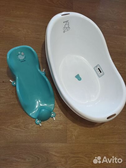 Ванночка для купания с термометром