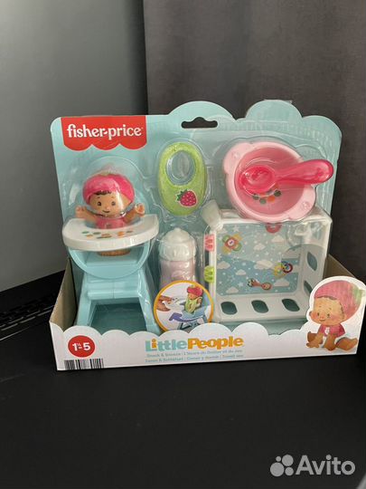 Новые игровые наборы Fisher price Little people