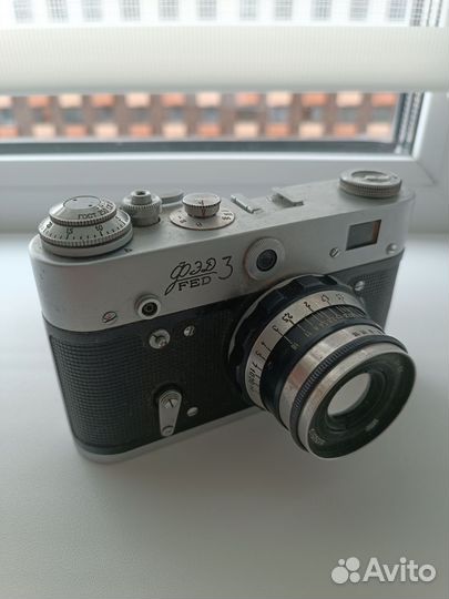 Плёночный фотоаппарат фэд-3