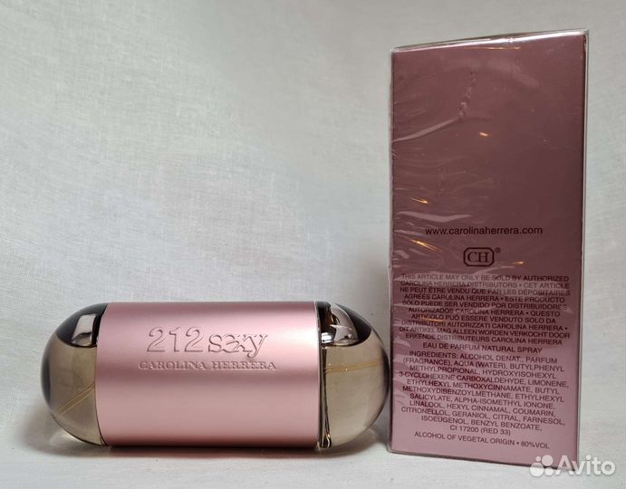 Carolina Herrera 212 sexy оригинал