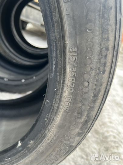 Toyo Proxes Sport 275/40 R20 и 315/35 R20