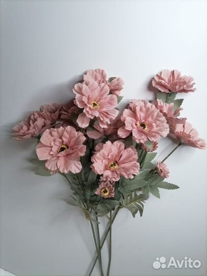 Искусственные цветы для декора