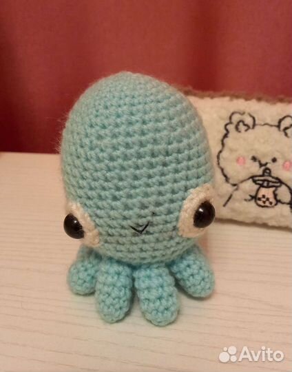 Милые вязаные игрушки амигуруми ручной работы