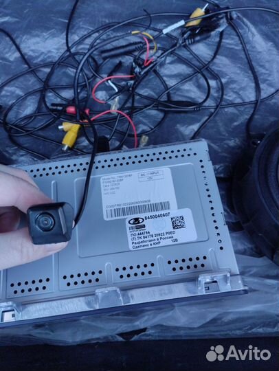 Штатная магнитола LADA vesta ng с камерой