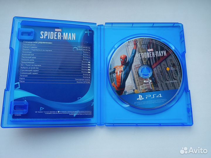 Игра ps4 человек паук