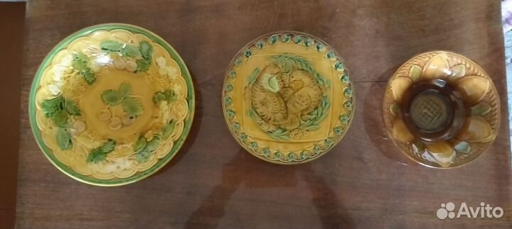 Керамическая тарелка СССР