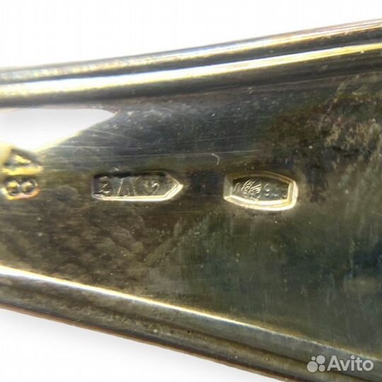 Набор ложек «Классика» Русские Самоцветы серебро