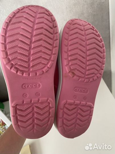 Сапоги детские crocs C13