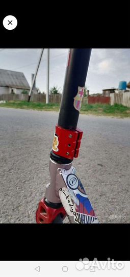 Трюковой самокат tech team horoshy