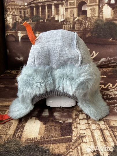 Шапка детская зимняя на малтчика
