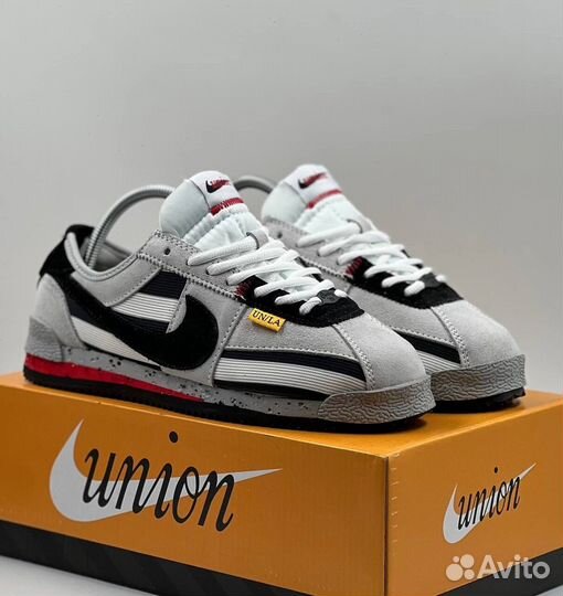 Мужские Кроссовки Nike Cortez Union Люкс