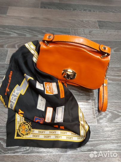 Женская стильная мини-сумочка (кожа-прес)