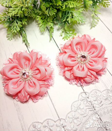 Бантики-цветочки