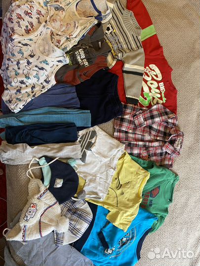 Пакет вещей для мальчика от 6 мес до 2 лет