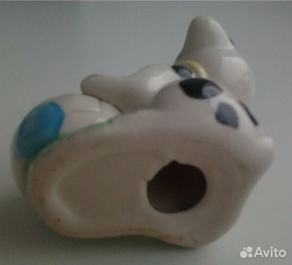 Фарфоровая статуэтка-подсвечник коллекционный